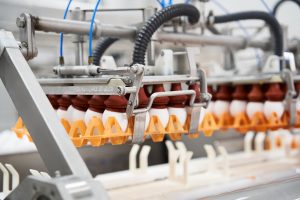 Fotoshooting Produktion Lebensmittelverarbeitung, Eier